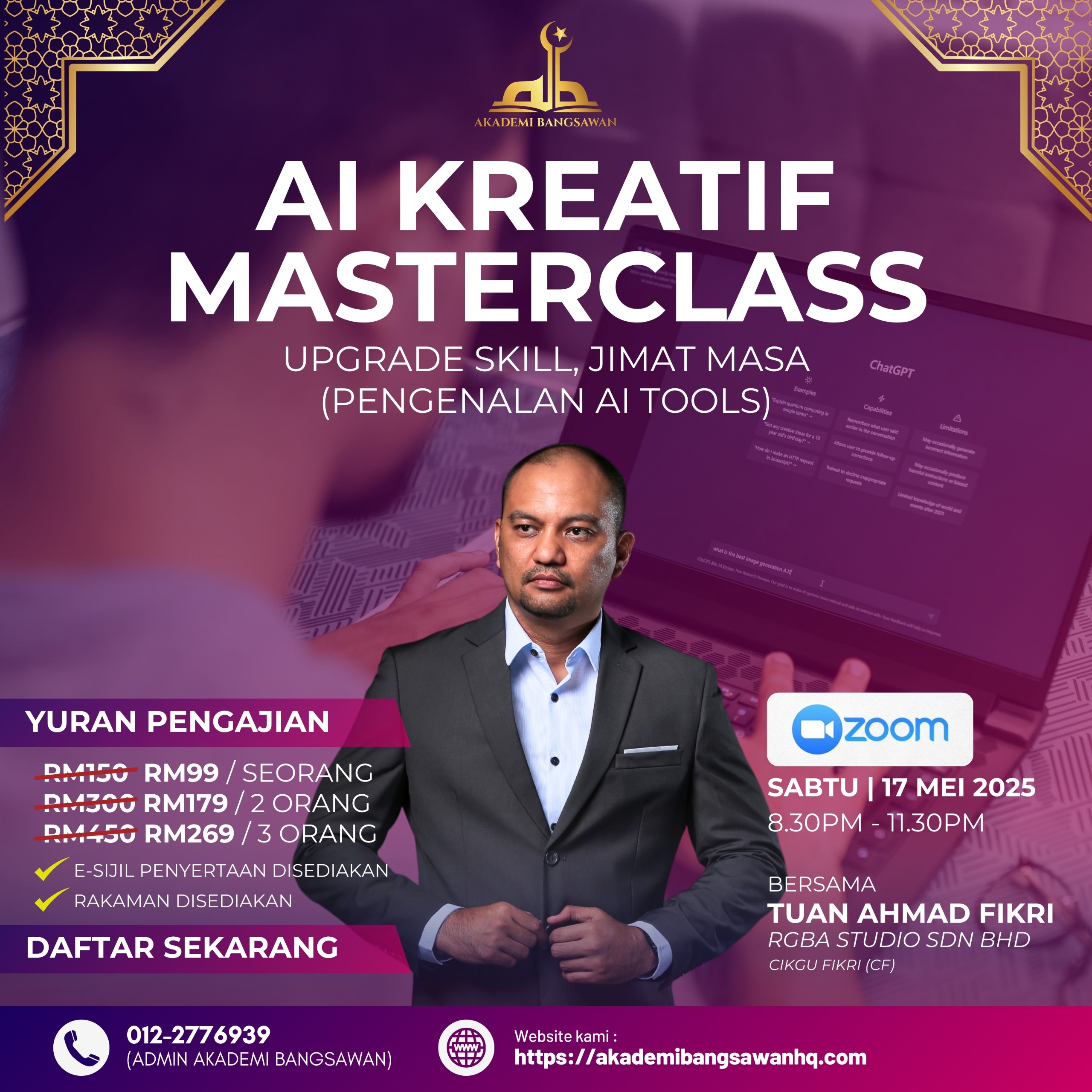Ai Kreatif Masterclass