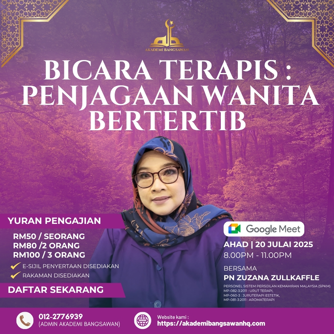 Bicara Terapis Penjagaan Wanita Tatatertib