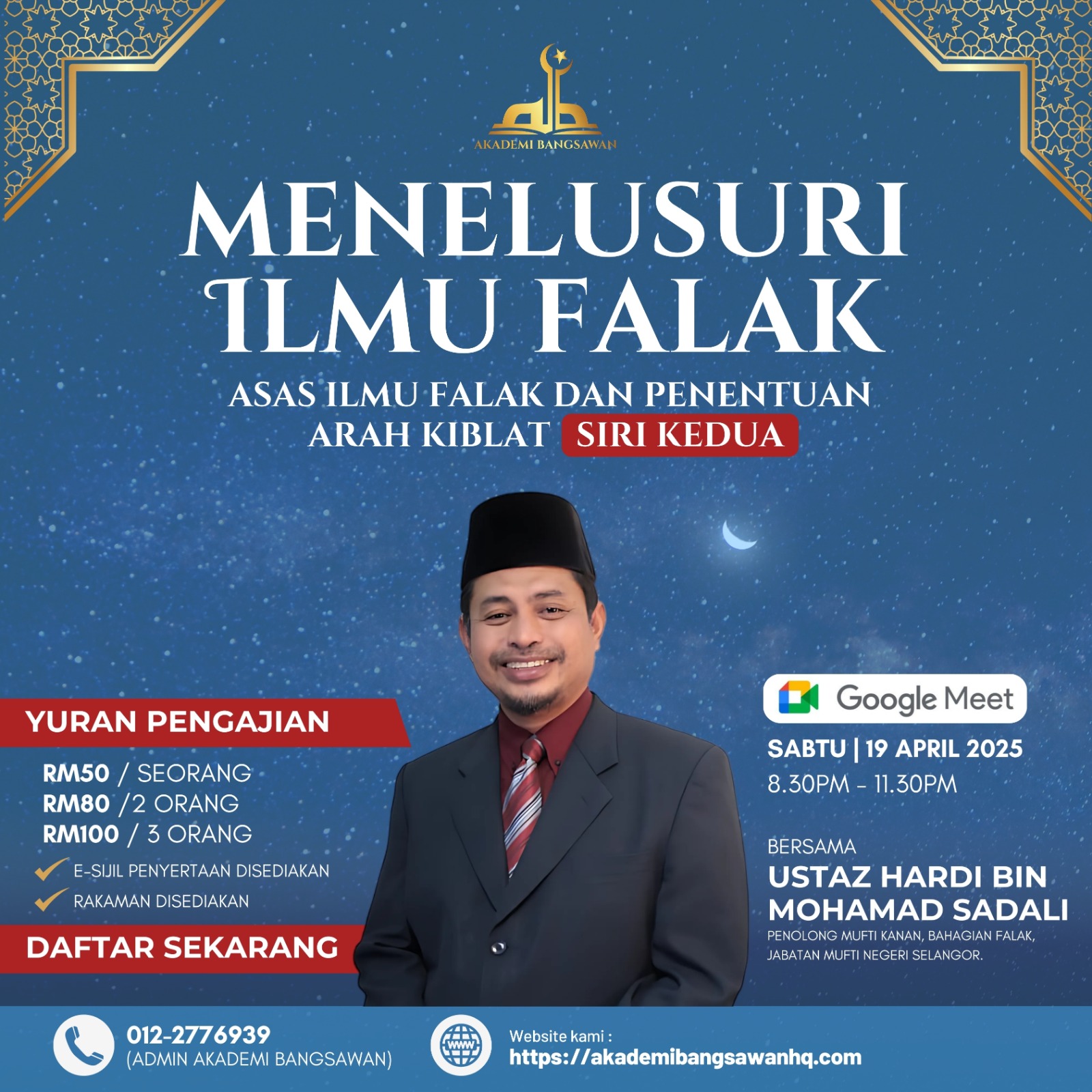 Menelusuri Ilmu Falak Siri 2